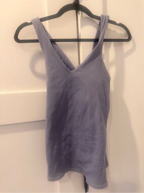 Alo V-Neck Ribbed Tank Top